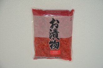 Zázvor nakládaný červený Benishouga 1kg