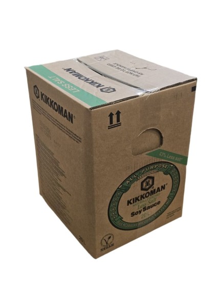 Sójová omáčka Kikkoman méně soli, 20L