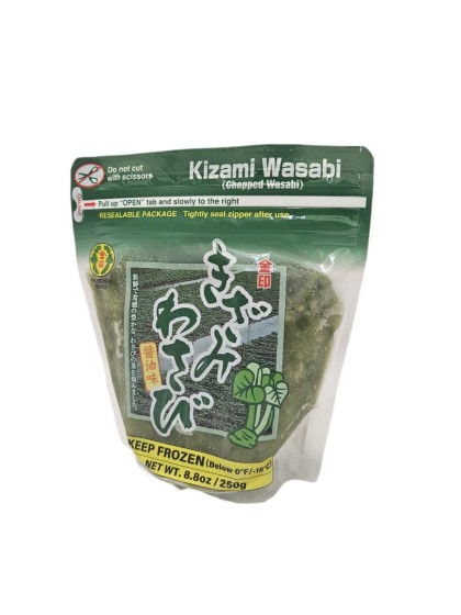 Kizami Wasabi pravé mražené Kinjirushi 250g
