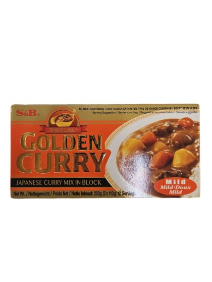 Golden Curry Mild Amakuchi pasta S&B 220g