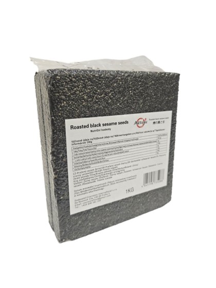 Sezamová semínka pražená černá 1kg