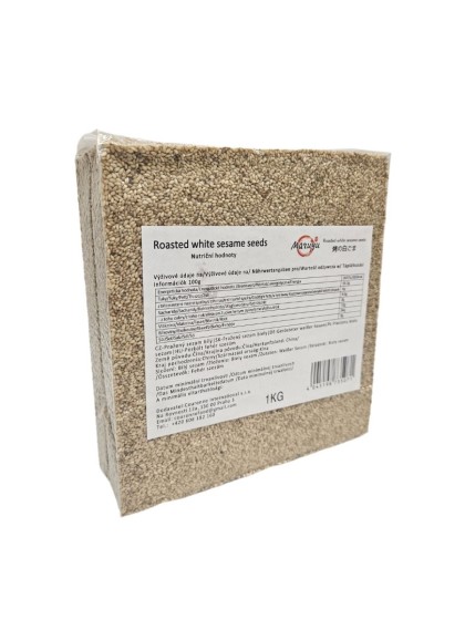 Sezamová semínka pražená bílá1kg