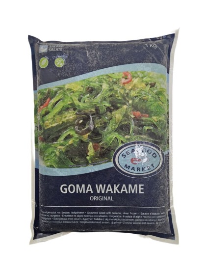 Goma Wakame salát mražený Seafood Market 1kg