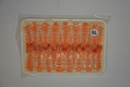 Sushi Ebi 5L (9,1-9,5cm) 30ks Shirakiku 260g