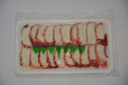 TAKO chobotnice vařená plátky (20x8g) Shirakiku 160g