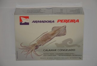 Kalamáry Patagonia 12-14cm blok Španělsko 1kg