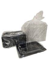 Krabička na sushi A-07 (155x230x22mm) černá 50ks