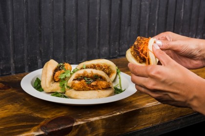 Bochánky Gua Bao buns (10x60g) mraž. 600g