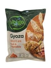 Gyoza vepřová se zeleninou CJ - Bibigo 600g