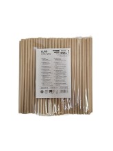 EKO Bambusová Brčka 8mm x 23cm 200ks/bal