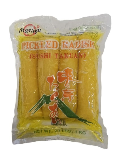 Ředkev nakládaná žlutá 1kg