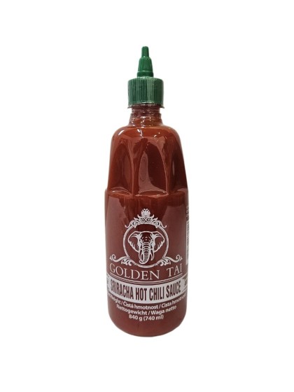 Sriracha Chilli ostrá omáčka, Golden Tai, 840g / 740ml