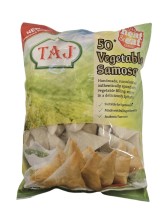 Samosa se zeleninou, TAJ, Indie, (50x35g), mraž. 1750g