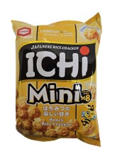 Rýžové Krekry Shoyu s medem mini (8x15g) Kameda 120g